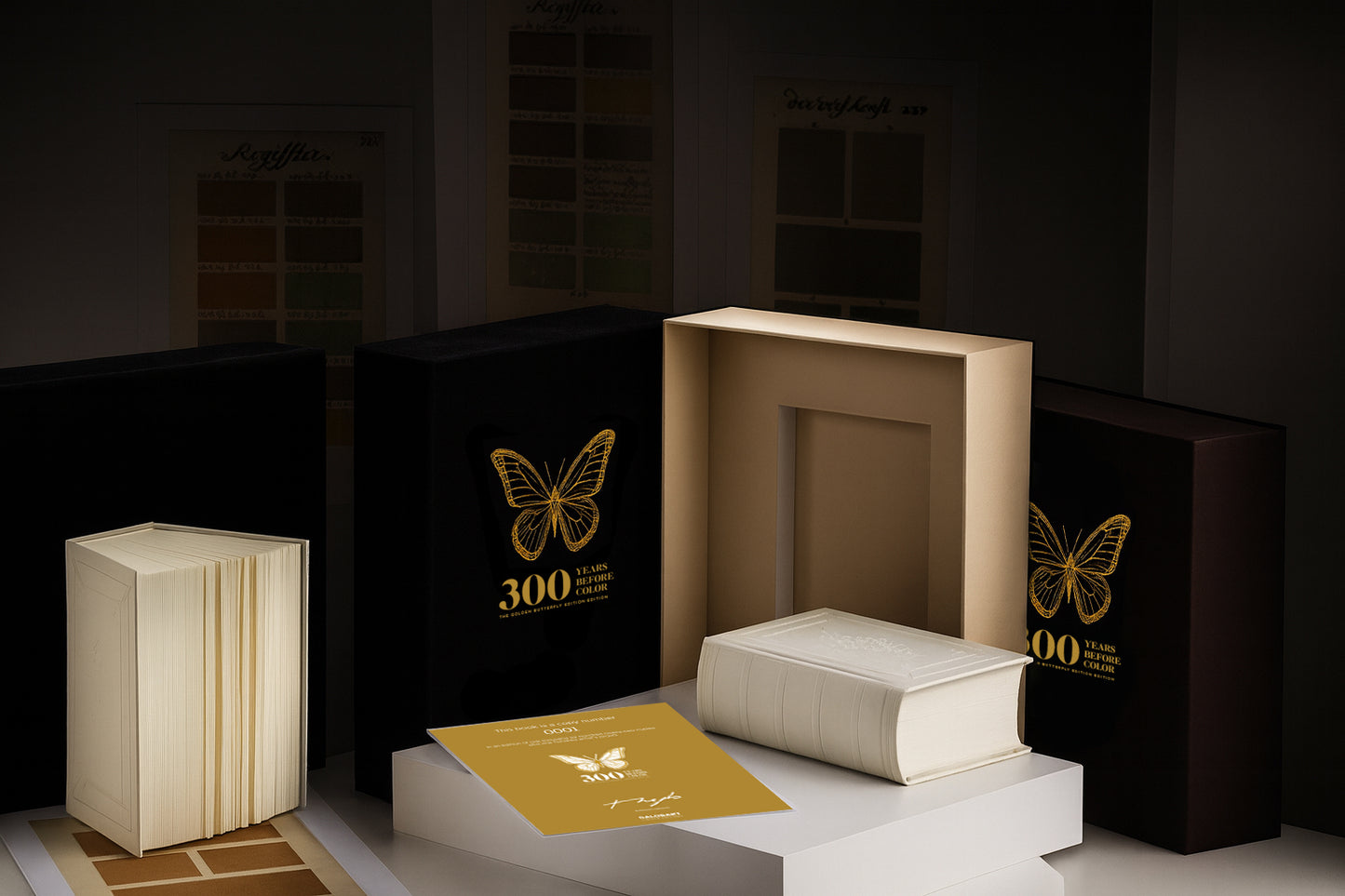 300 YEARS BEFORE COLOR, Gold Butterfly Edition. NUEVA.