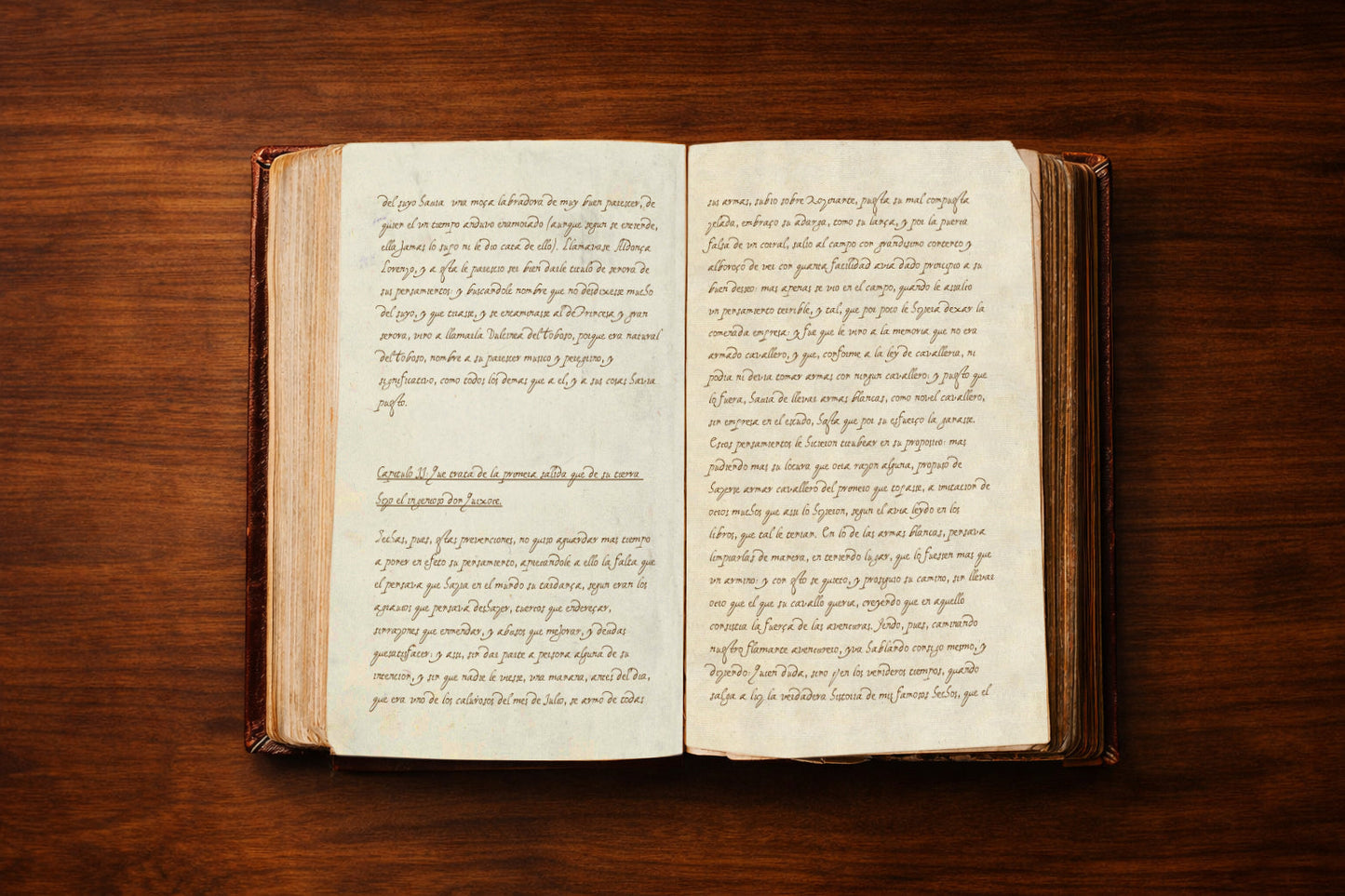 El manuscrito original de Don Quijote — Edición de coleccionista