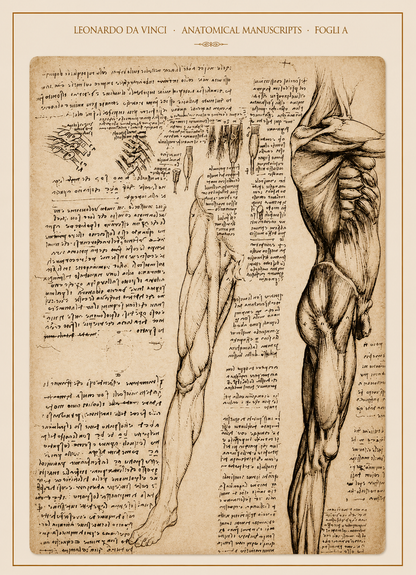 Leonardo da Vinci — Anatomical Manuscripts · Fogli A