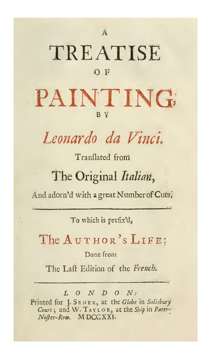 Tratado de la Pintura de Leonardo da Vinci | Edición Facsímil
